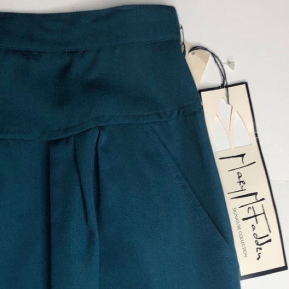 Mary McFadden Wool Blend Vintage Deadstock Midi Skirt Sz 14 NWT - Picture 10 of 13